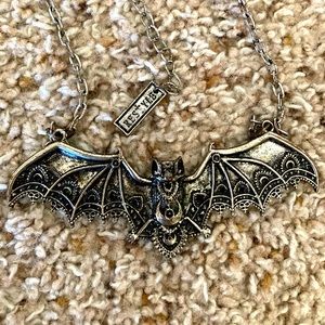 Mid length Restyle Bat 🦇 necklace